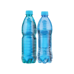 Three bottles of mineral water