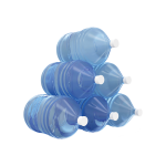 Small bottles of mineral water